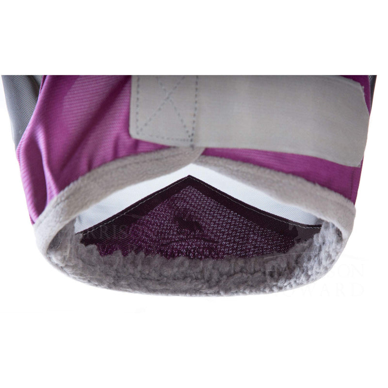 Harrison Howard CareMaster Pro Luminous Fly Mask Standard Amethyst (M; Cob) - PawsPlanet Australia