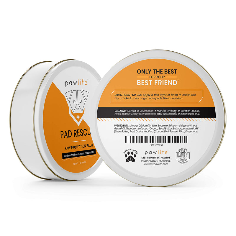 pawlife Pad Rescue, Paw Protection and Nose Balm for Dogs - PawsPlanet Australia