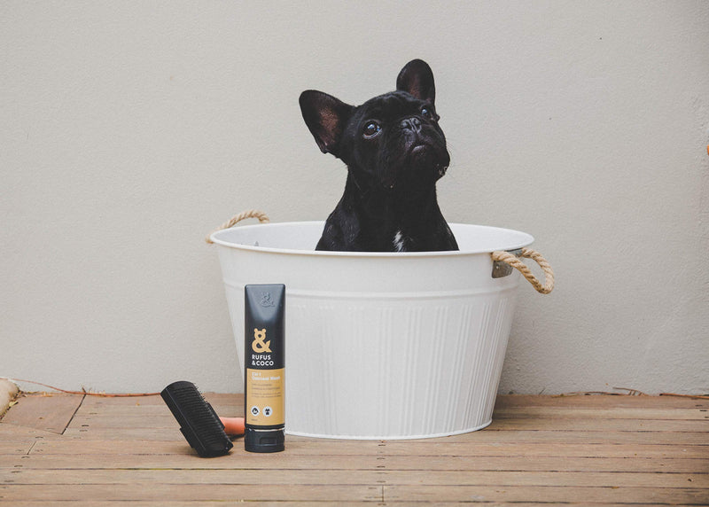 [Australia] - Rufus & Coco Natural Oatmeal Dog Shampoo and Conditioner for Sensitive Skin| Sulfate & Paraben Free | pH balanced | Hypoallergenic Fresh Fragrance | Safe for all Dogs 