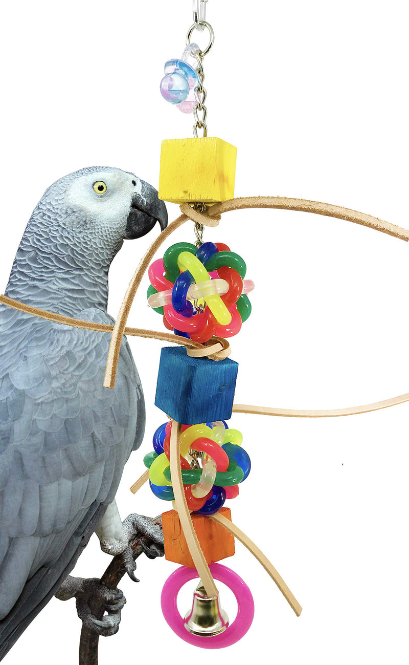[Australia] - Bonka Bird Toys 1949 Queen Wibbly Parrot Cages African Grey 