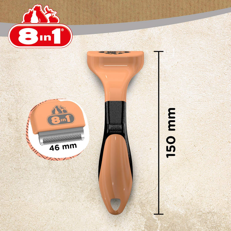 8in1 Perfect Coat DeShedder - Undercoat brush for cats, cat brush suitable for short and long hair - PawsPlanet Australia