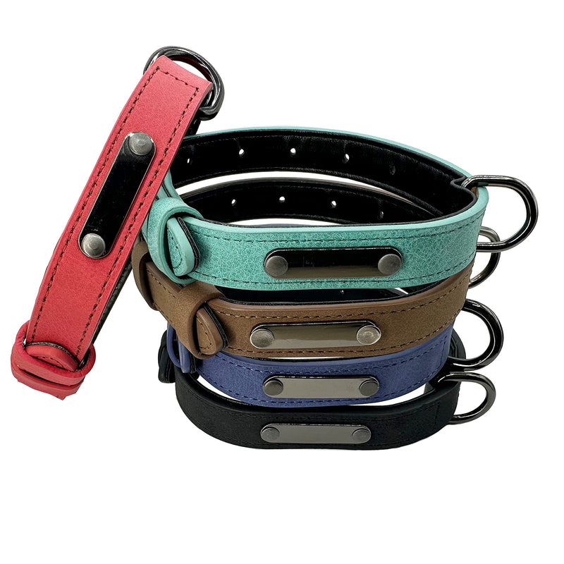 Dog Collar Adjustable, Simple, Robust, Weather Resistant for Puppies Small Medium Large Dogs Classic Collar Dog (M: 2.5CM Wide for 39CM - 49CM Neck, Green-New) M: Adjustable 39CM-49CM, Width 2.5cm - PawsPlanet Australia