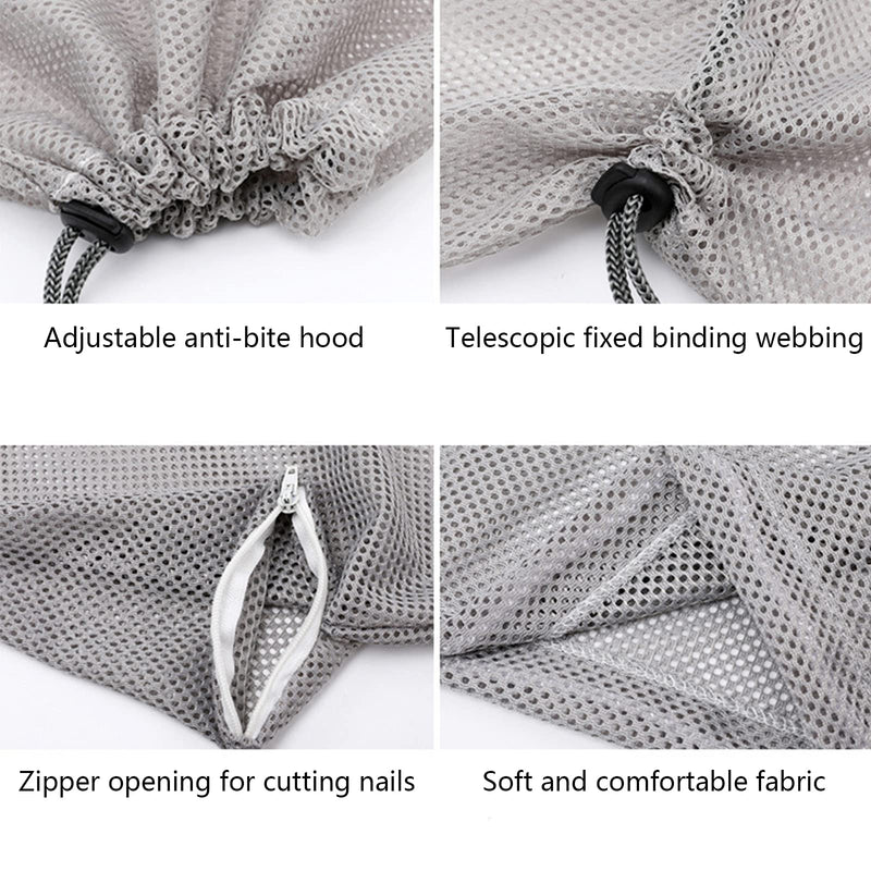 Cat Bath Bag Cat Bag for Bathing Cat Shower Cat Grooming Bag Cat Pet Bathing Showering Mesh Bag Anti-bite Taking a Bath Cutting Nails Brushing Your Teeth Medication and Injections - PawsPlanet Australia
