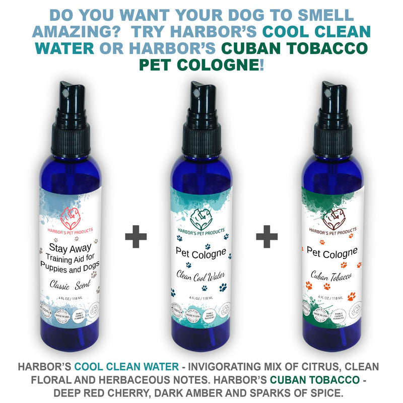 [Australia] - Harbor's Dog Repellent and Training Aid for Puppies and Dogs - 4 oz | Puppy Training Spray | Dog Training Spray | Dog Repellent for Furniture | Dog Repellent for Plant 