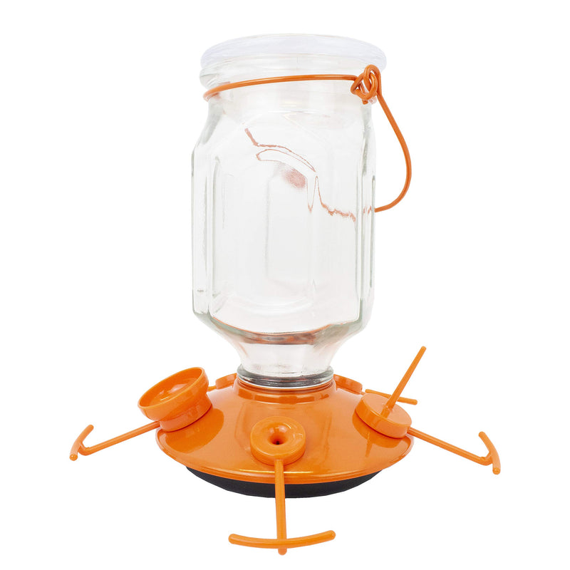 Perky-Pet 9113-2 Top-Fill Glass Oriole Feeder – 22 Oz - PawsPlanet Australia