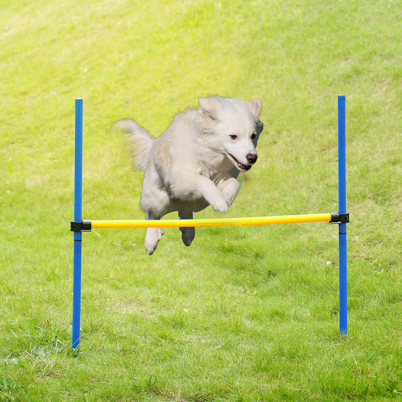 Pet Prime Pet Dogs Outdoor Games Agility Exercise Training Equipment Jump Hurdle bar Obedience Show Training for Dogs - PawsPlanet Australia