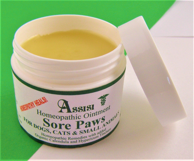 ASSISI VETERINARY Sore Paws Ointment for Dogs, Cats and Small Animals 50g Jar - PawsPlanet Australia