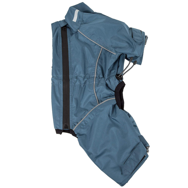 [Australia] - Dog Helios 'Hurricanine' Waterproof And Reflective Full Body Dog Coat Jacket W/ Heat Reflective Technology X-Large Blue 