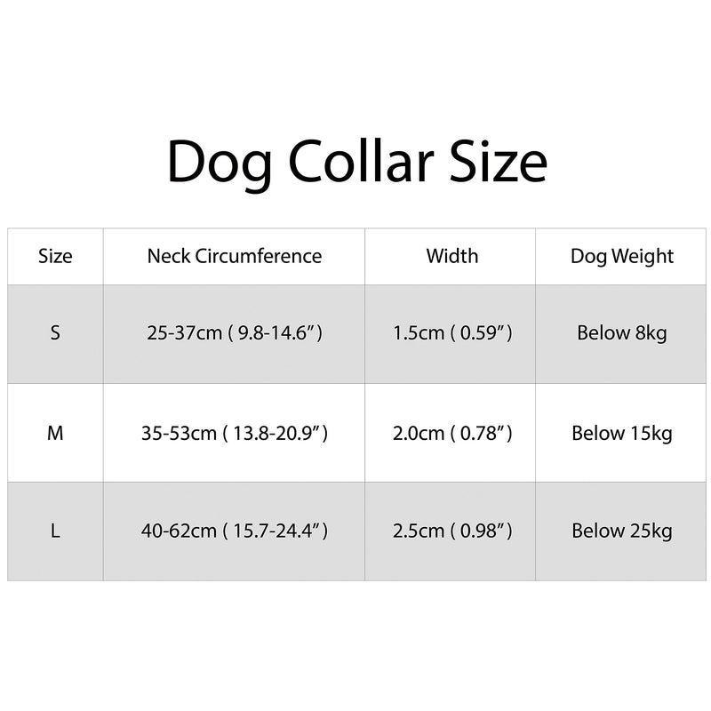 HiDream Profusion Series Dog Collar - Stylish Dog Collars in 4 Designs - Dog Walking Accessories (Bobby, Large) Bobby - PawsPlanet Australia
