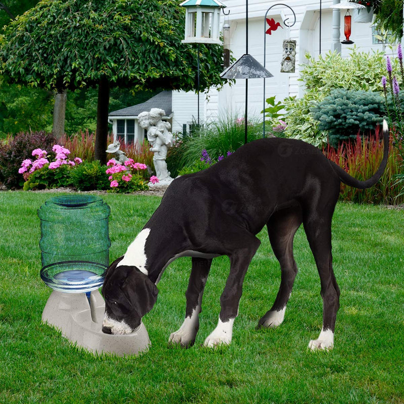 [Australia] - Zone Tech Self-Dispensing Pet Waterer - Premium Quality Durable Self-Dispensing Gravity 3.7 Liters Pet Waterer 