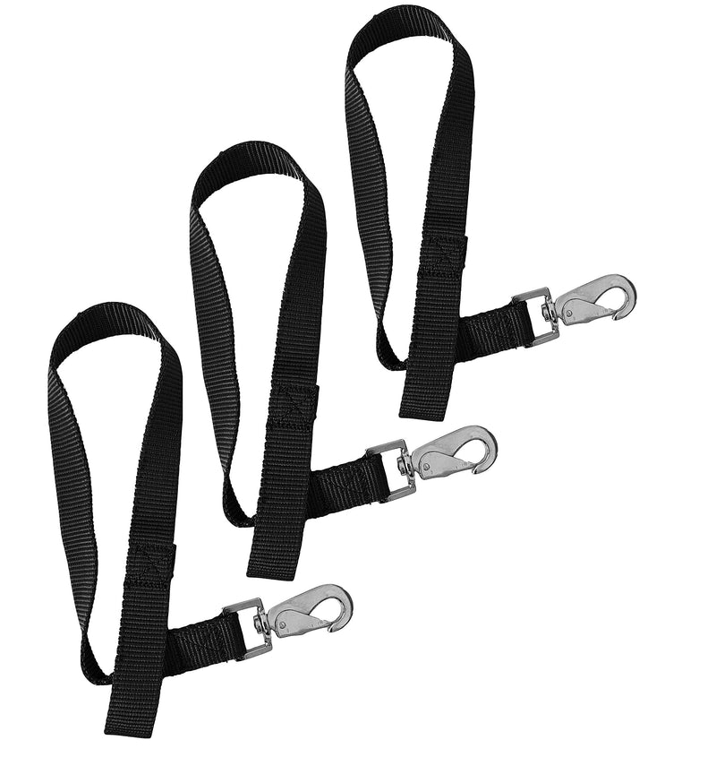 Majestic Ally Pack of 3 Horse Bucket Strap Hangers Practical and Easy