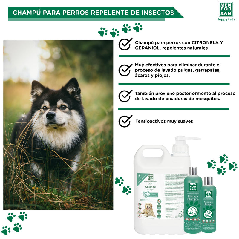 Menforsan - Shampoo insect repellent 1000 ml - PawsPlanet Australia