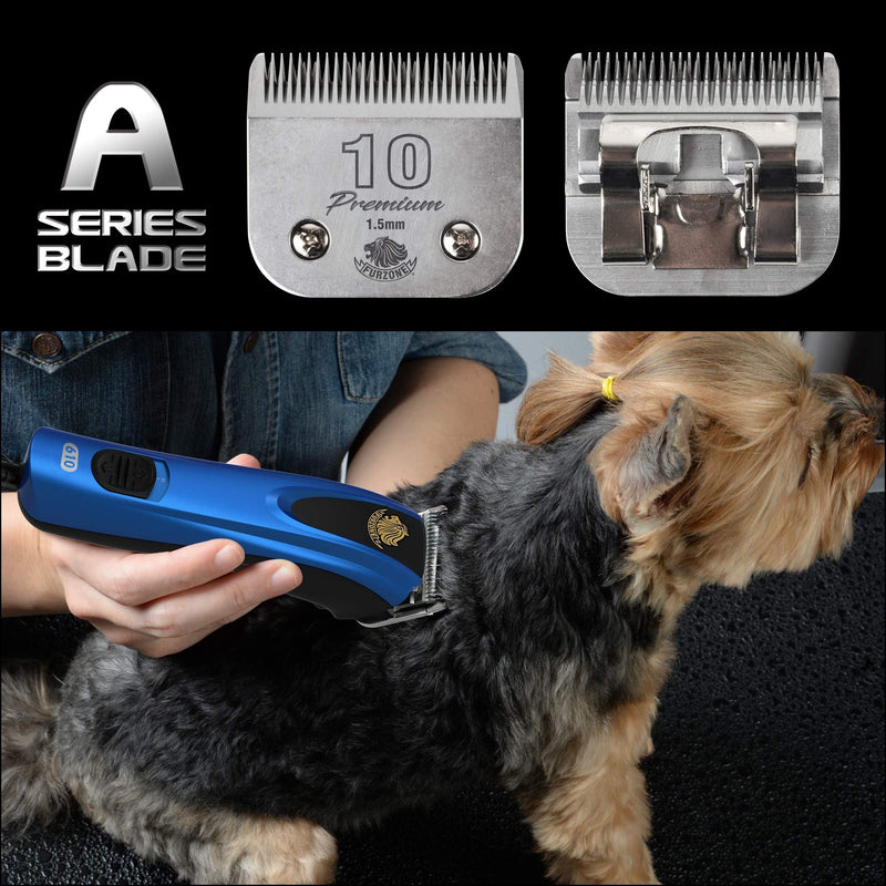 [Australia] - Furzone Professional A5 Detachable Blade - Made of Extra Durable Japanese Steel, Fits Most Andis, Oster, Wahl Clippers, Steel Blade, Size 5F 1/4" 