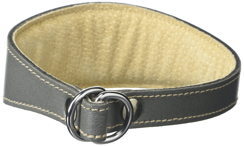 BBD Pet Products Whippet Slip Collar, One Size, 3/4 x 12 to 14-Inch, Grey - PawsPlanet Australia