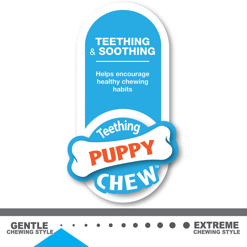 [Australia] - Nylabone Puppy Chew Teething Rings Chew Toy 