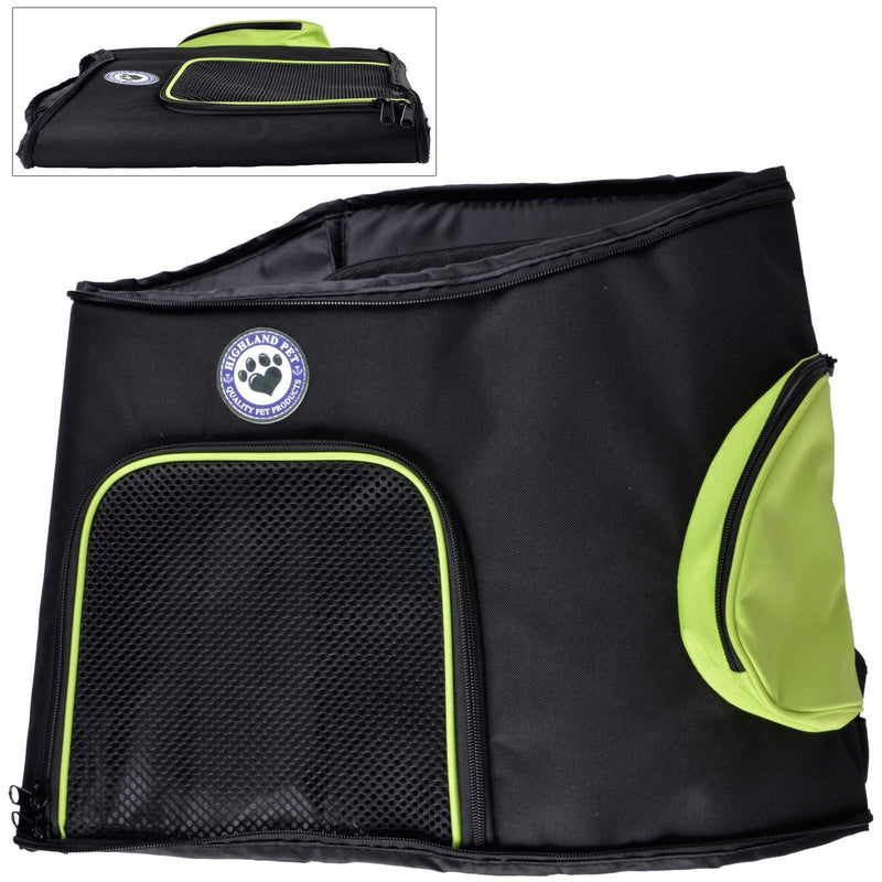 Pet Carrier Premium Travel Backpack Carry Bag Accessory Dog Cat Small Pets Kennel Cage For Bus Car Train Journey - PawsPlanet Australia