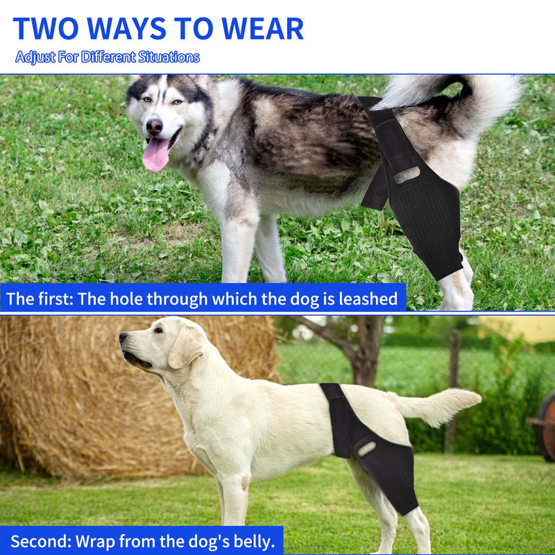 Dog Knee Brace Leg Braces - Dog Canine Knee Brace with 9 Metal Stabilizers Dog Knee Brace for Torn ACL Muscle Sore Hind Leg Joint Pain Reduces Inflammation (XL) XL - PawsPlanet Australia