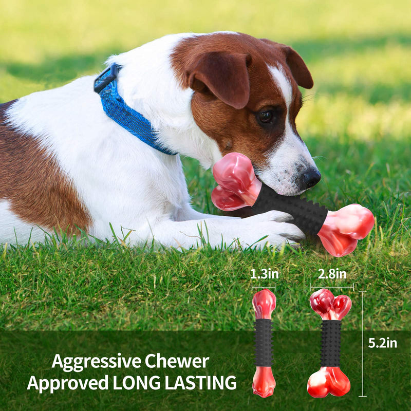 Dog Toy Aggressive Chewers Small Breed, Apasiri Small Dog Chew Toys for Teething Small Chewers, Dog Interactive Toys for Small Dogs Enrichment Toys Small Dogs Boredom Toys Dogs Chew Toy Birthday Gift Bacon - PawsPlanet Australia