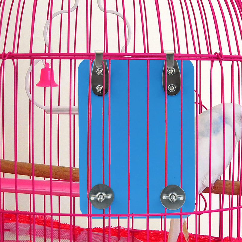 Mygeromon Bird Mirror Perches Rope for Cage Parrot/Budgies/Small Birds/Cockatiels/Parakeet Colorful Stand Toy - PawsPlanet Australia