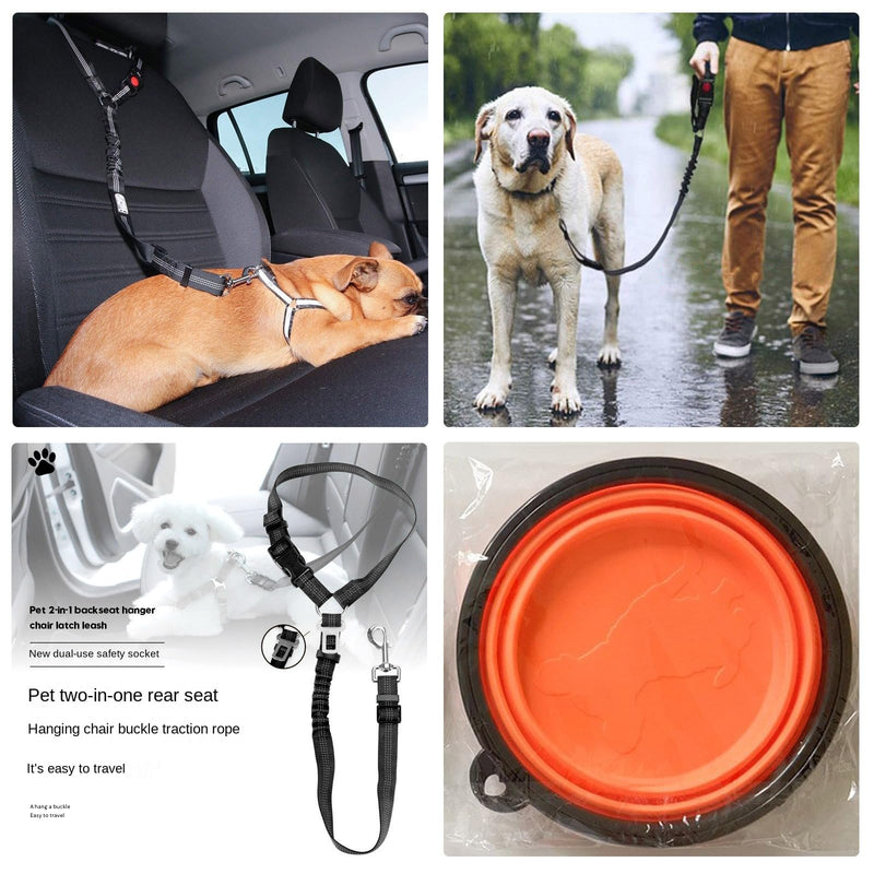 Dog seat belt, dog belt, car accessories, dog seat belt, dog harness, seat belt, car belt, dog belt, safety harness for the car, 1+1 - PawsPlanet Australia