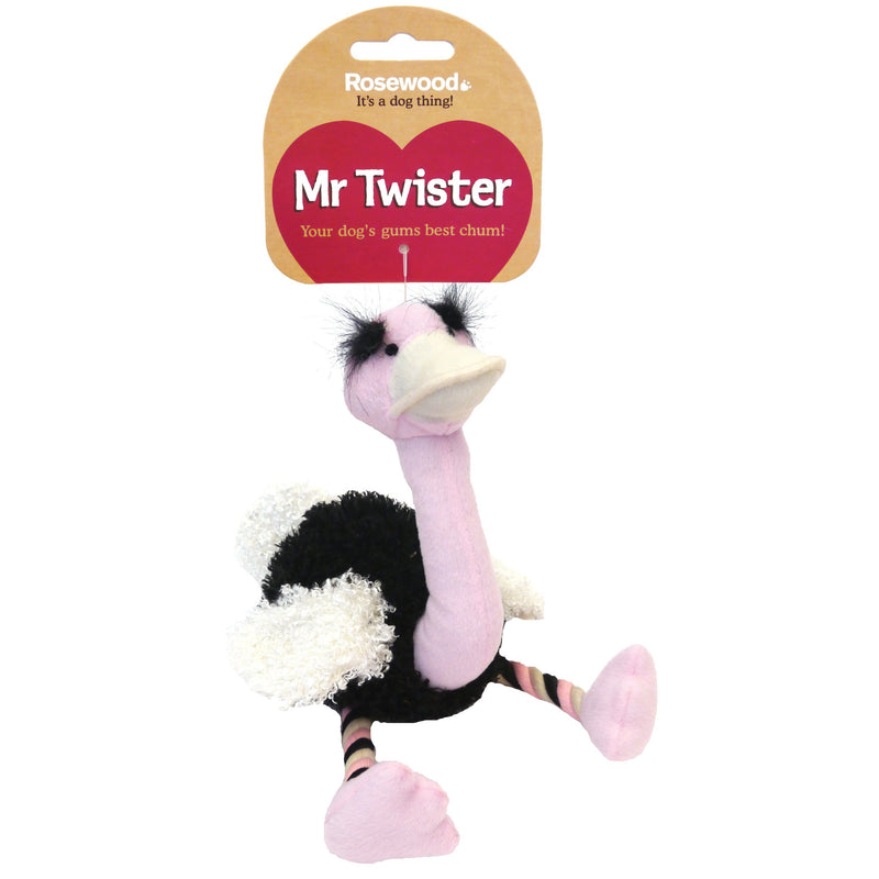 Rosewood Olga Ostrich Dog Toy - PawsPlanet Australia