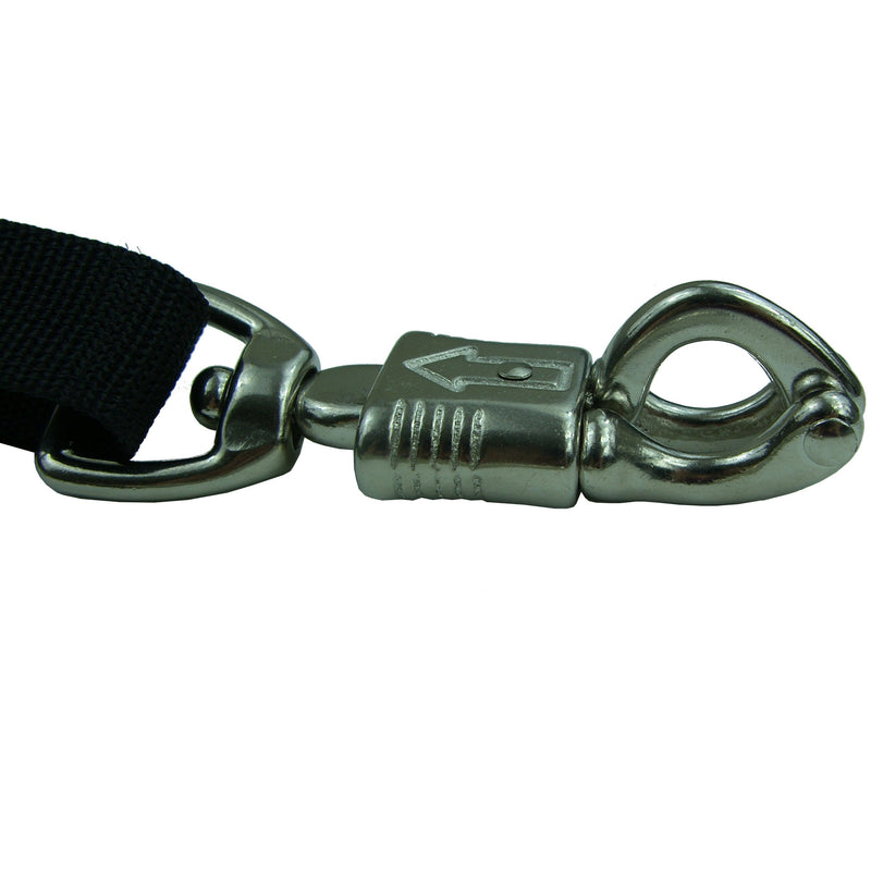 Intrepid International Stable Supplies Nylon Cross Tie for Horses Black - PawsPlanet Australia