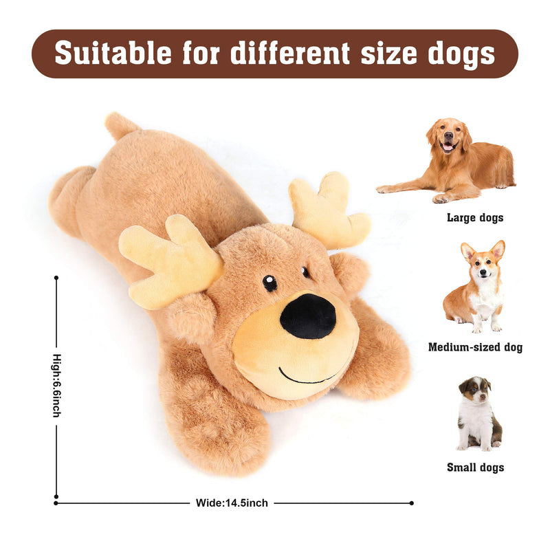 Puppy Behavioral Training Aid Toy for Anxiety Relief, Heartbeat Dog Toy with Remote Timing for Dogs Cats, Newborn Puppies Sleep Aid Separation Anxiety elk remote control - PawsPlanet Australia