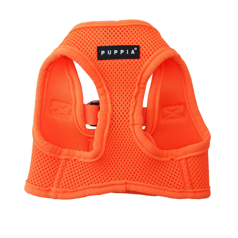 [Australia] - Puppia Authentic Neon Soft Vest Harness B Orange Small Puppia Neon Soft Vest Harness B 