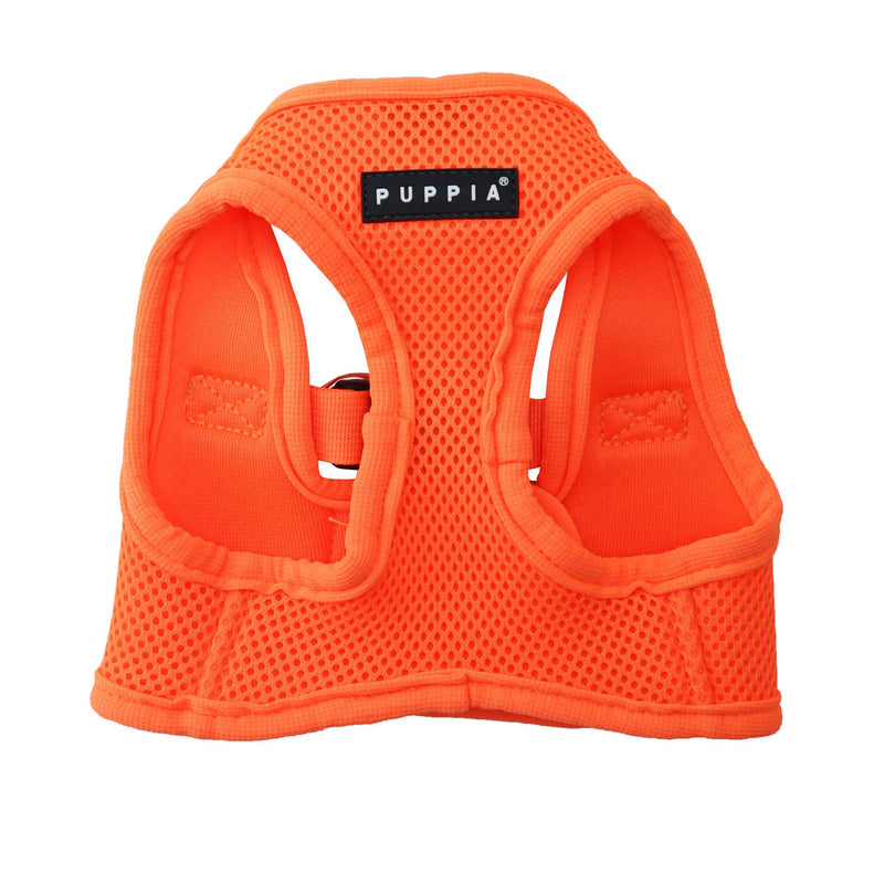 [Australia] - Puppia Authentic Neon Soft Vest Harness B Orange Large Puppia Neon Soft Vest Harness B 