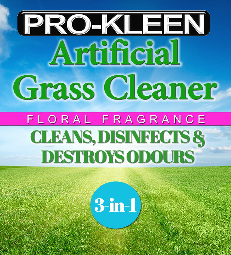 Pro-Kleen 4 x 5 Litres Artificial Grass Floral Fragrance Cleaner Disinfectant + Deodoriser - PawsPlanet Australia