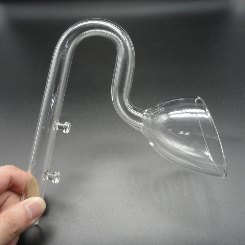 [Australia] - JARDLI Glass Lily Pipe Outflow for Aquarium Planted Tank 20mm for 19/25mm (3/4" ID) tubing 