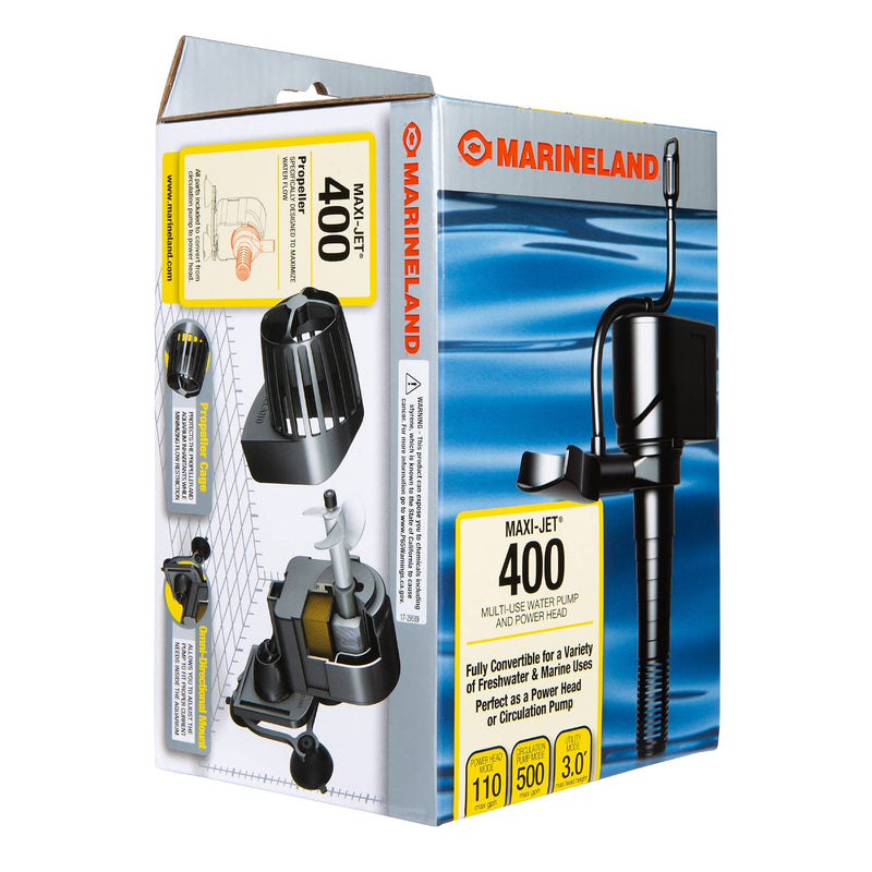 Marineland Maxi-Jet, Multi-Use Water Pump and Power Head 110/500 gph - PawsPlanet Australia