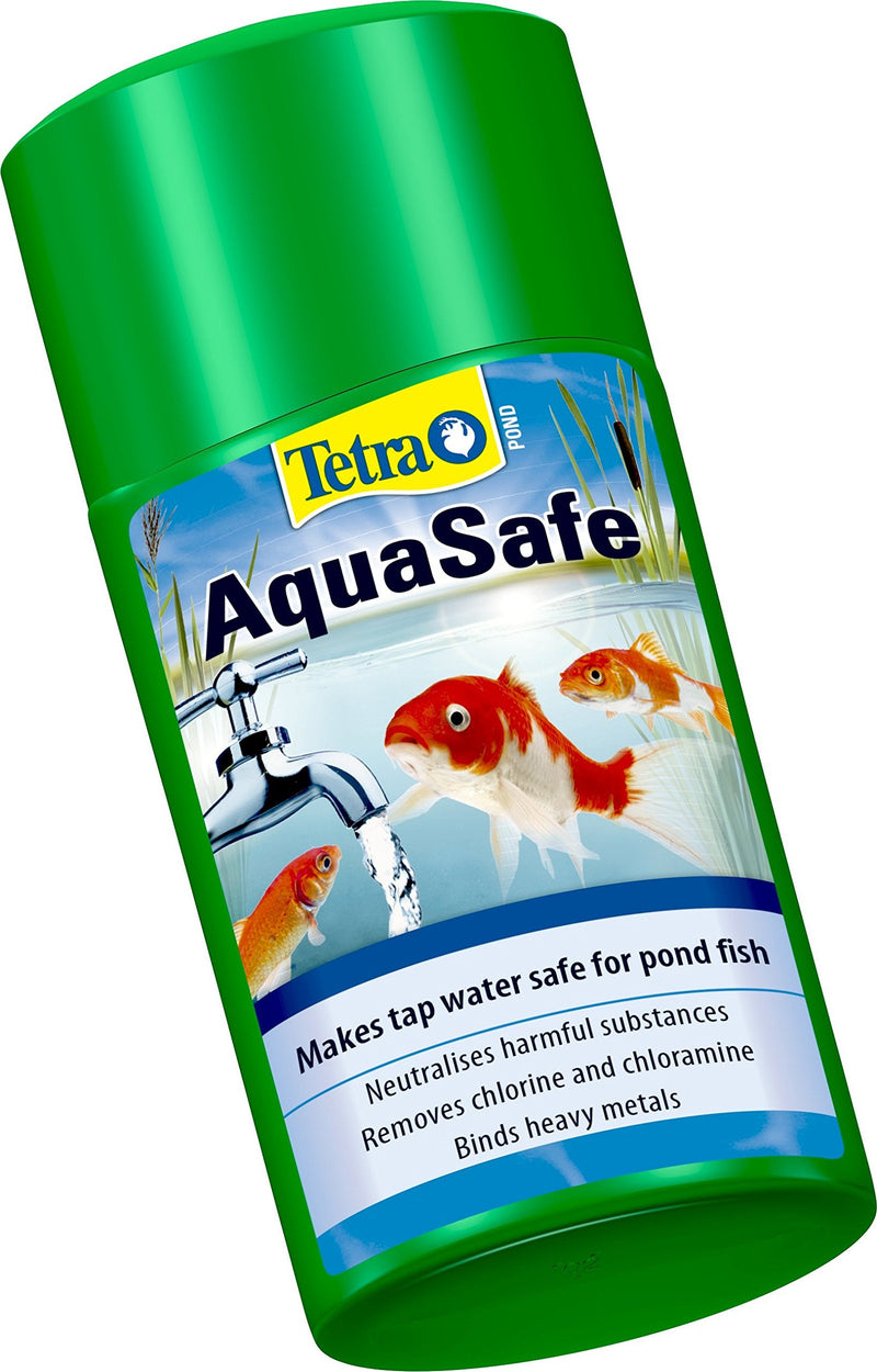 Tetra Pond AquaSafe, Makes Tap Water Safe for Pond Fish, 1 Litre - PawsPlanet Australia