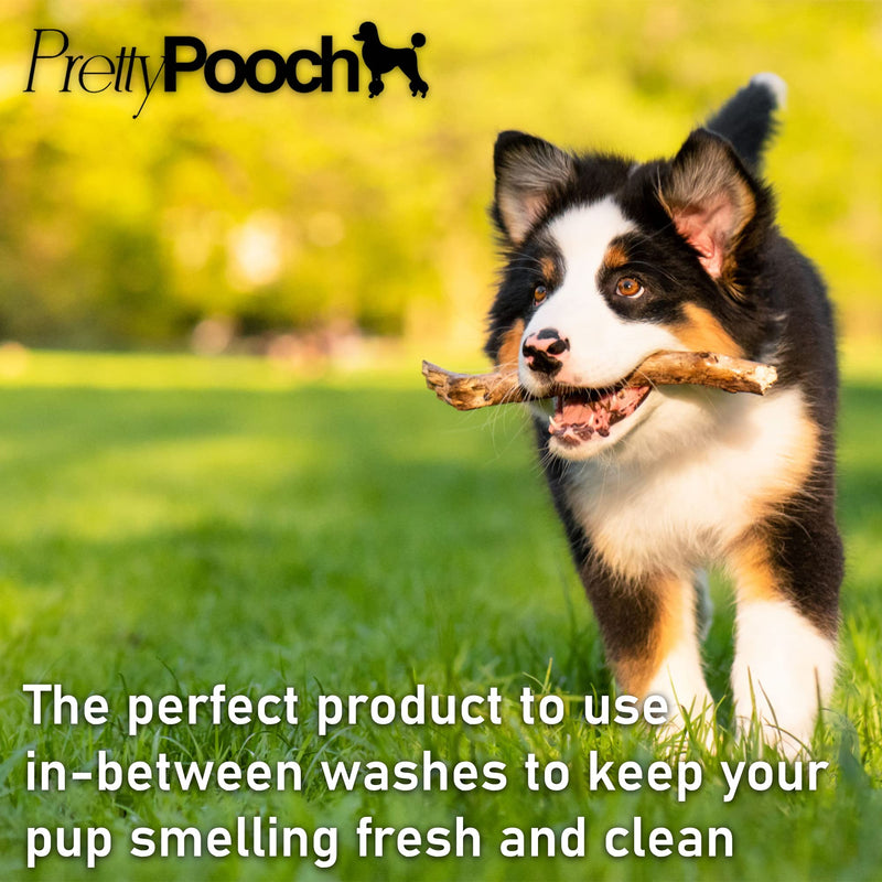 Pretty Pooch Dog Perfume Cologne - Dog Deodoriser Spray - Hypoallergenic and Vegan Formula - Long Lasting Baby Powder Fragrance & Suitable for all Breeds (250ml) (2 x 250ml) 2 x 250ml - PawsPlanet Australia