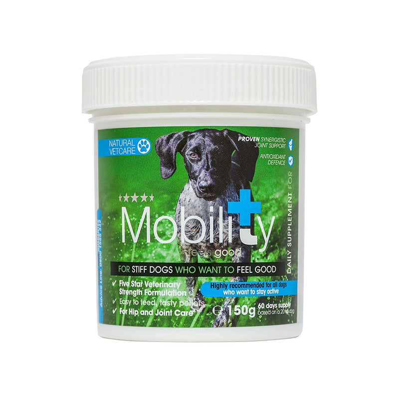 Natural VetCare Mobility Veterinary Strength Joint Supplement for Stiff Dogs 150 g - PawsPlanet Australia