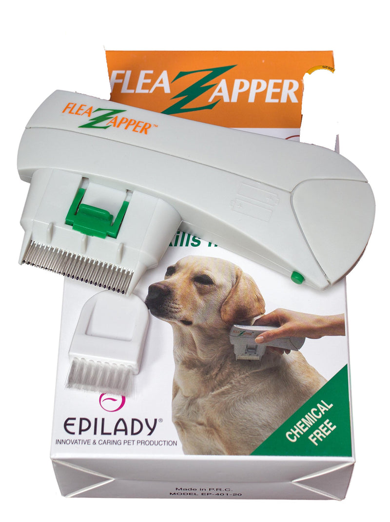 Epilady Flea Zapper Electronic Flea Comb for Dogs or Cats, Chemical and Toxin Free EP40120 - PawsPlanet Australia