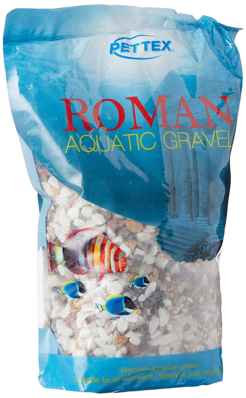 Pettex Roman Gravel Aquatic Roman Gravel, 2 Kg, Natural Mixed Gems - PawsPlanet Australia