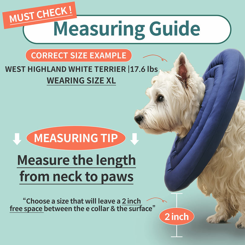 ARRR Comfy UFO Pet Recovery Collar, Water-Resistant Soft Adjustable Protective Dog Neck Donut E-Collar for Small and Medium Dogs and Cats After Surgery Safe Alternative Cone S 2nd Edition Grey - PawsPlanet Australia