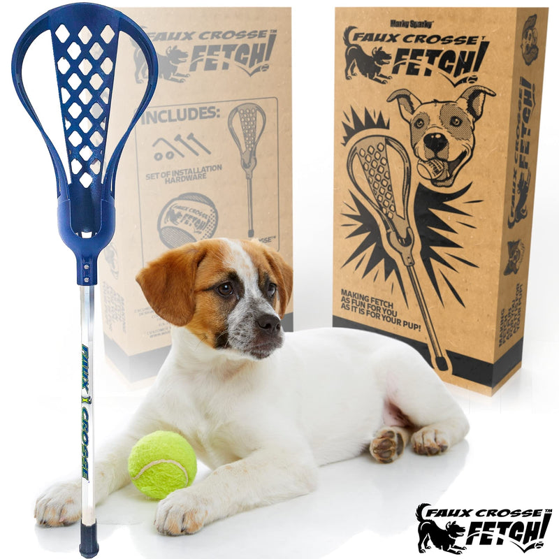 Marky Sparky Faux Crosse Fetch! Ball Launcher - Ball Thrower Toy for Dogs - PawsPlanet Australia
