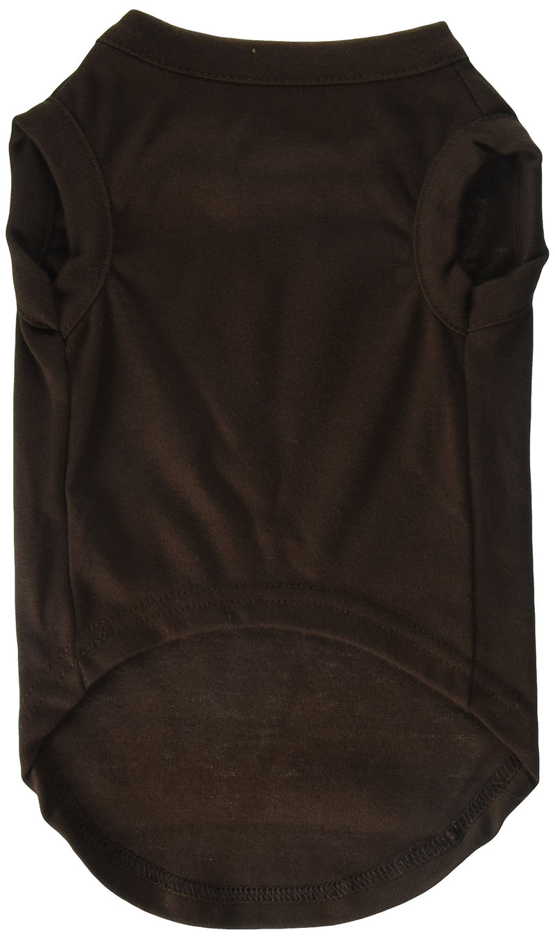 [Australia] - Mirage Pet Products 14-Inch Plain Shirts, Large Brown 