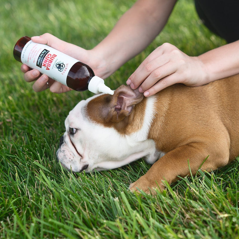 Bubbas Dog Ear Cleaner Pharmacist Formulated Extra Strength Natural Pet Ear Cleaner For Dogs or Cat. Odor Eliminator Wash That Will Clean Pet Ears & Remove Bacteria, Yeast, Fungus, Mites and Wax - PawsPlanet Australia