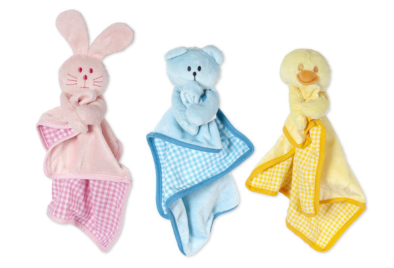 Karlie Plush Bunny Puppy Snooze Blanket Squeeker Toy - PawsPlanet Australia