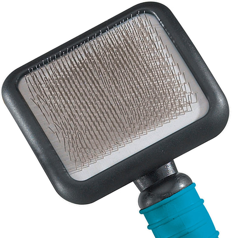 [Australia] - Master Grooming Tools Ergonomic Slicker Brushes — Molded Brushes for Grooming Dogs - Large, 4" x 3½" 