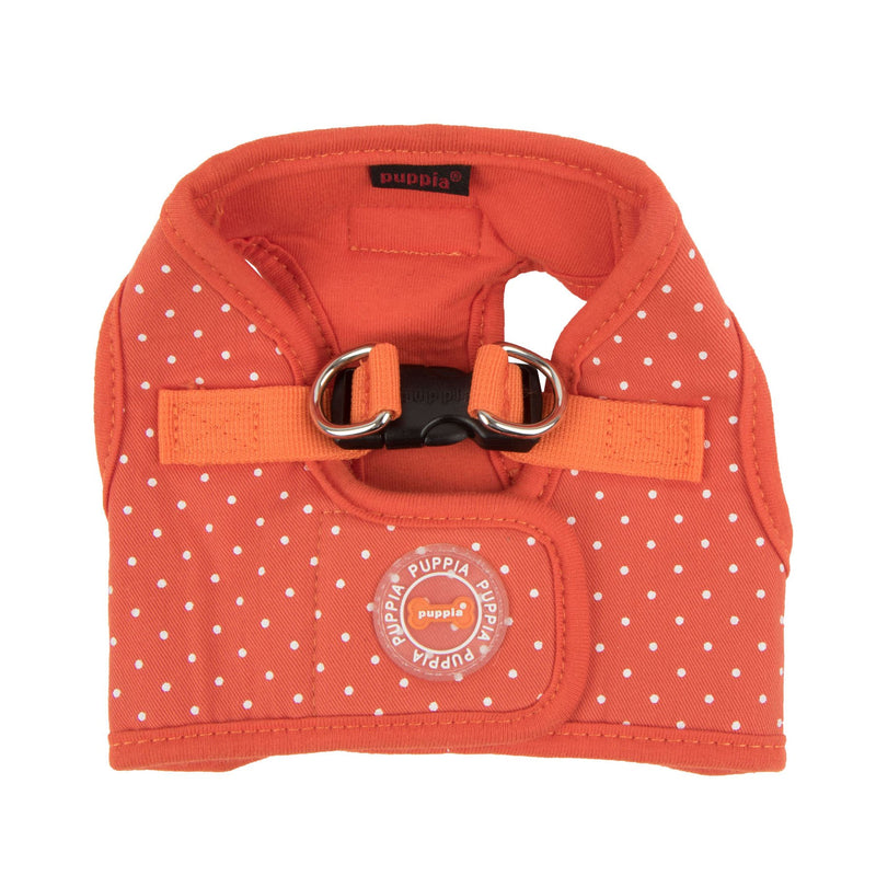 [Australia] - Puppia PARA-HB1529-NY-L Navy Dotty Harness II B Pet-Vest-Harnesses Orange Small Puppia Dotty Vest Harness II B 