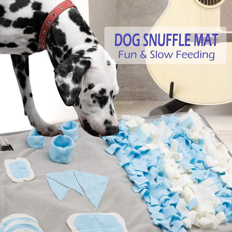 Snuffle Mat for Large Dogs- Wooly Feeding Mat for Dogs Cats, Encourages Natural Foraging Skills for Small Large Pets Slow Feeder Puzzle Toy, Machine Washable, Great for Stress Release, for Any Breed - PawsPlanet Australia