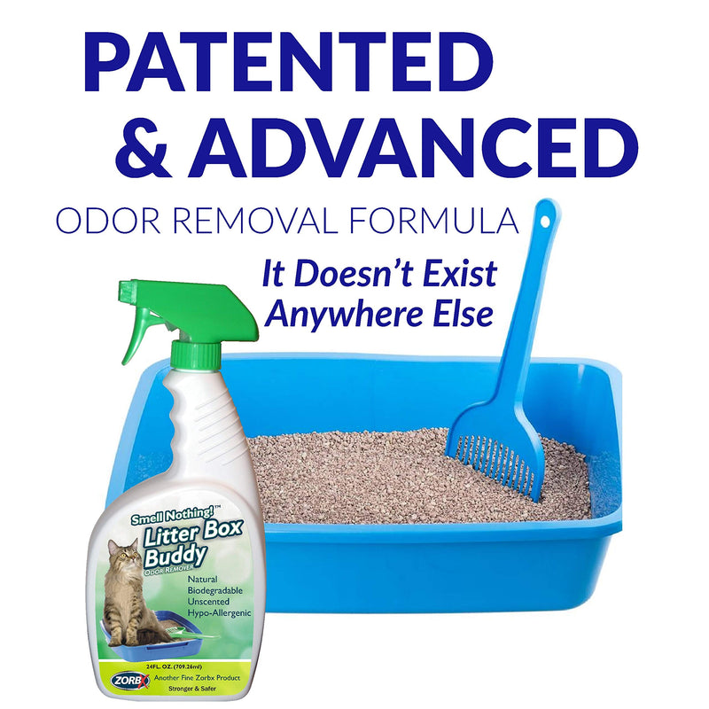 [Australia] - ZORBX Cat Litter Box Buddy Odor Remover 24 oz 