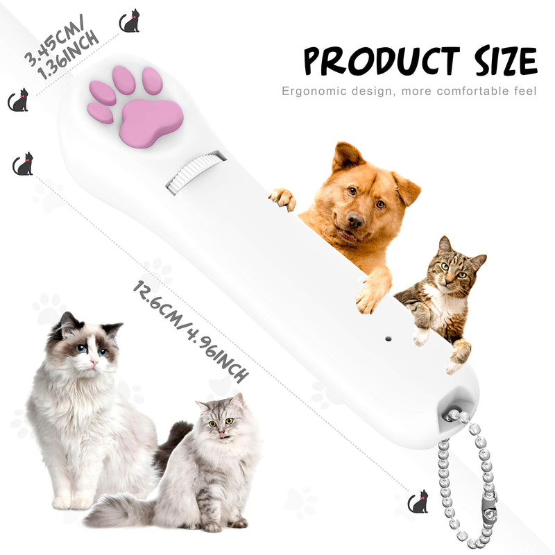 FYNIGO Interactive Cat Toy,Cat Toys for Indoor Cats Interactive,Rechargeable Cat Teaser Wand Toy with 5 Patterns,Latest Safety Pet Toys - PawsPlanet Australia