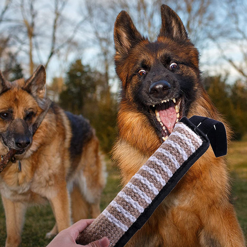 Tug of War Dog Toy,Dog Bite Tug Toy,Dog Bite Pillow,Durable Pull Toy with 2 Strong Handles for Medium to Large Dogs,Ideal for Tug of War, Fetch, Puppy Training & Interactive Play - PawsPlanet Australia