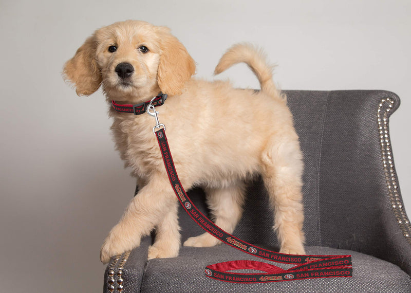 [Australia] - Pets First NFL Sports Dog Pet Leash, Available in Various Teams and Sizes San Francisco 49ers Small 