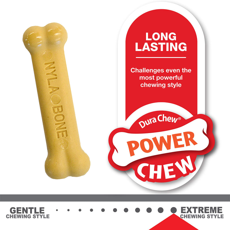 [Australia] - Nylabone Classic Puppy Chew Flavored Durable Dog Chew Toy 2 count X-Small/Petite - Up to 15 lbs X-Small/Petite - Up to 15 lbs. 